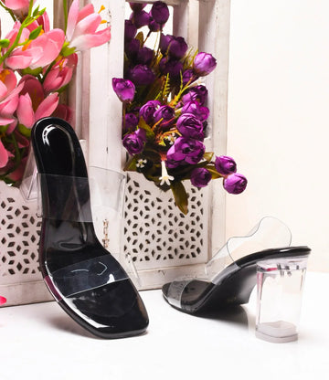 Everyday Glam Transparent Heels