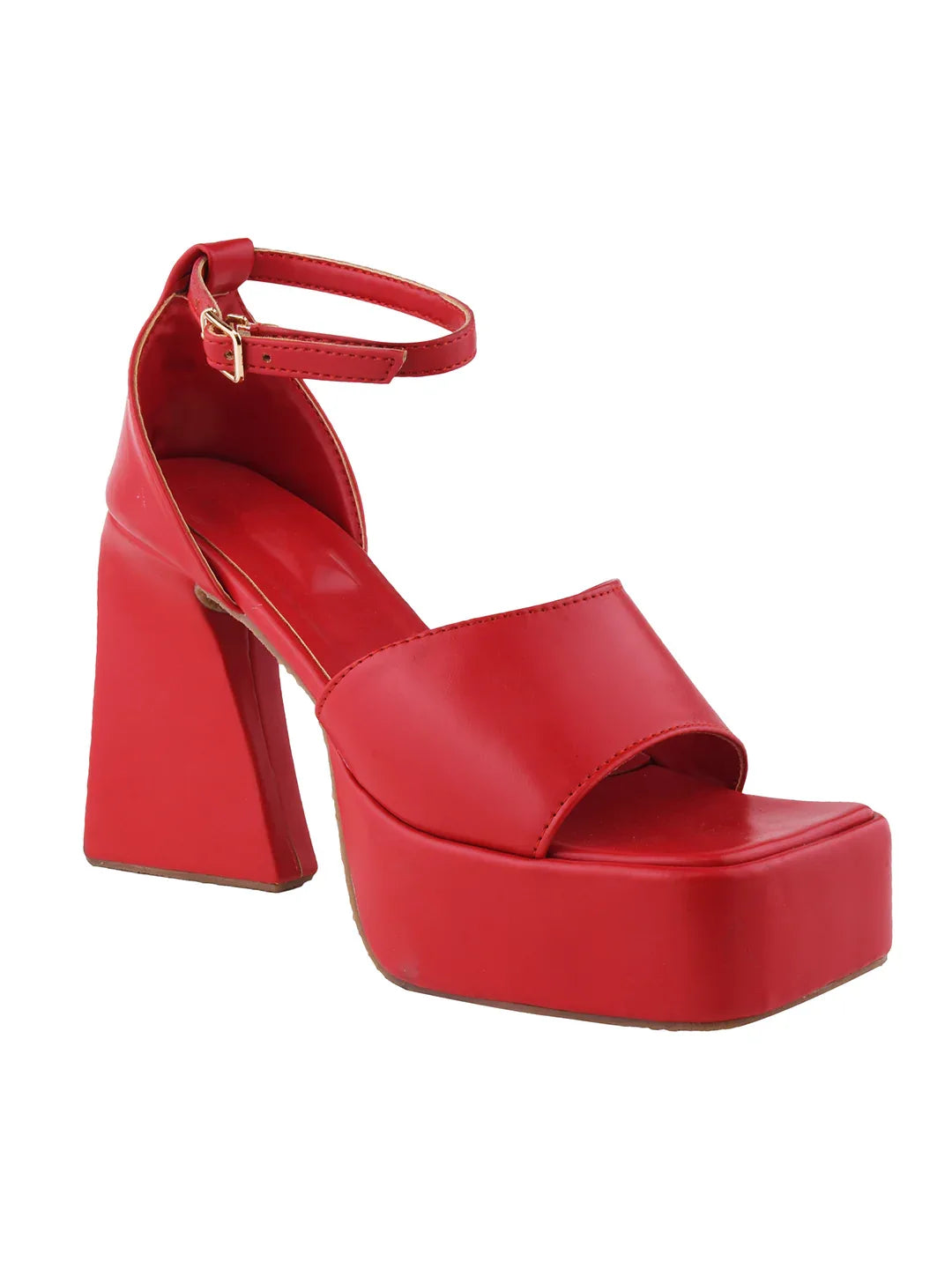 Evening Glam Cross Strap Heels