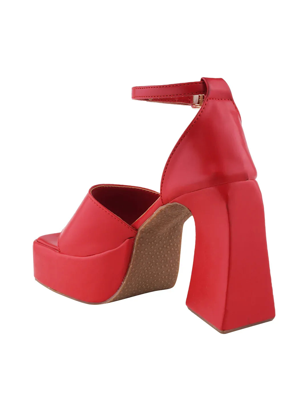 Evening Glam Cross Strap Heels