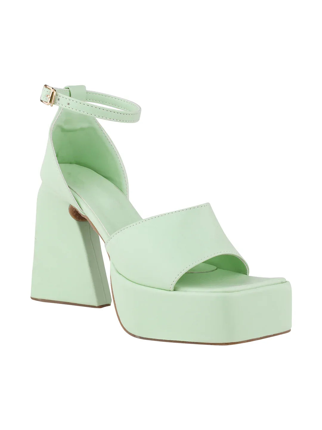 Evening Glam Cross Strap Heels