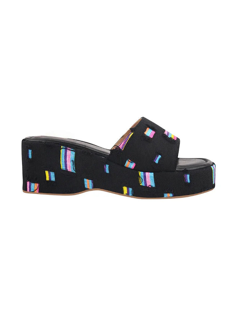 Ethnic Pattern Everyday Wedges