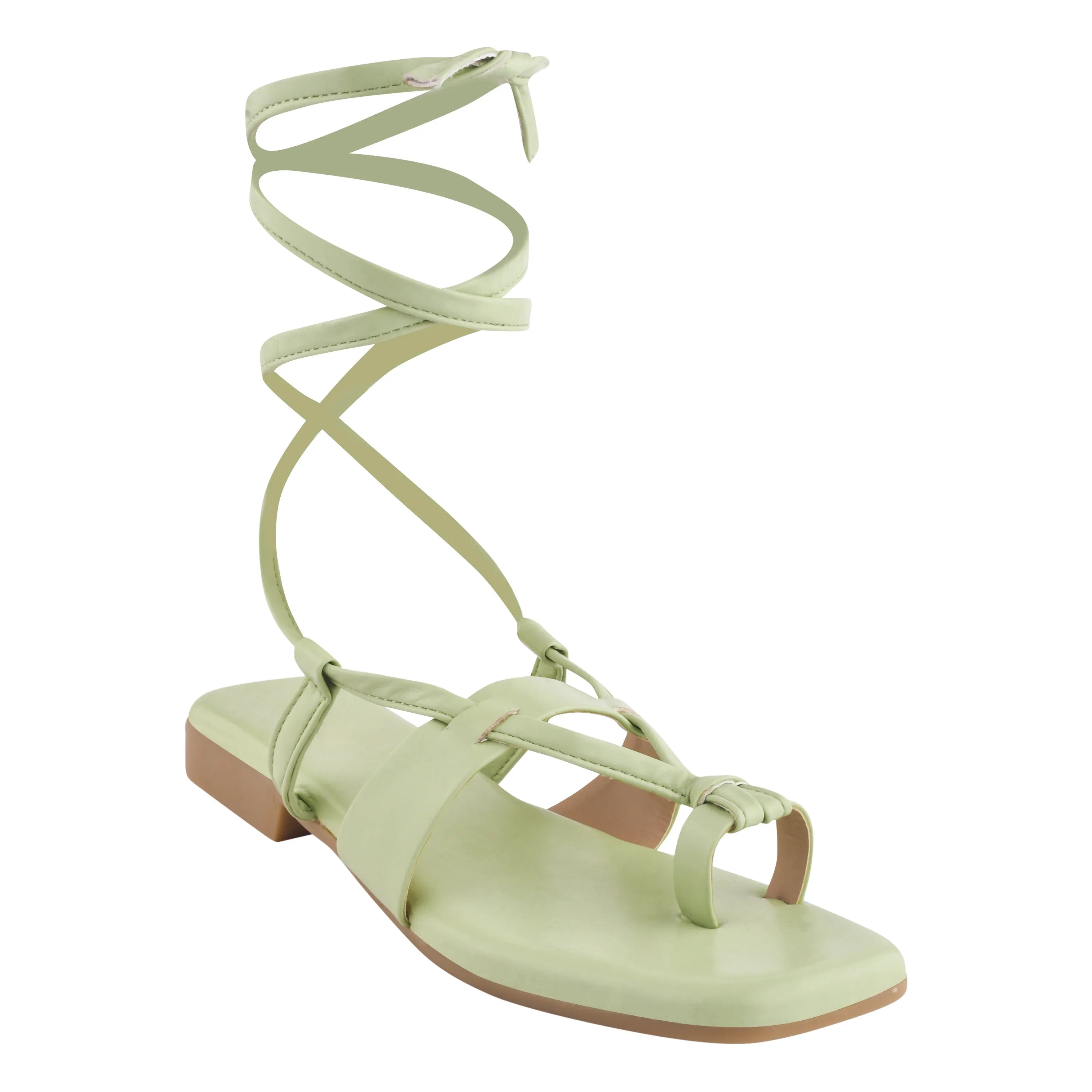 Everyday Wrap Strap Flat Sandals