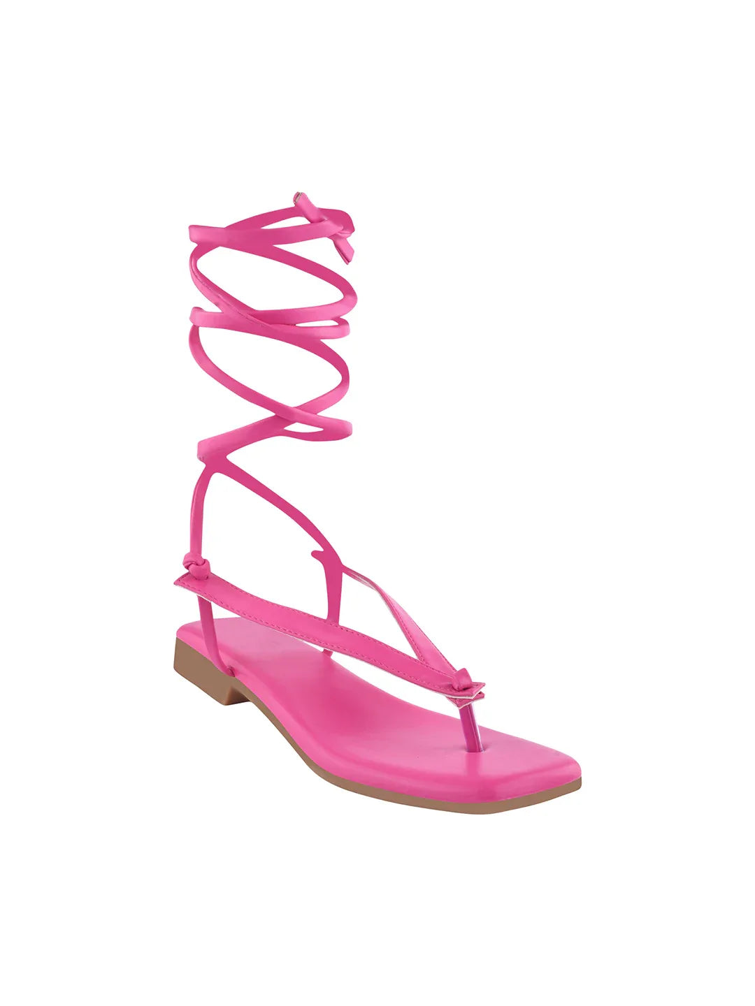 Minimal Tie-Up Strap Flats