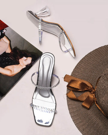 Glam Walk Block Heel Sandals
