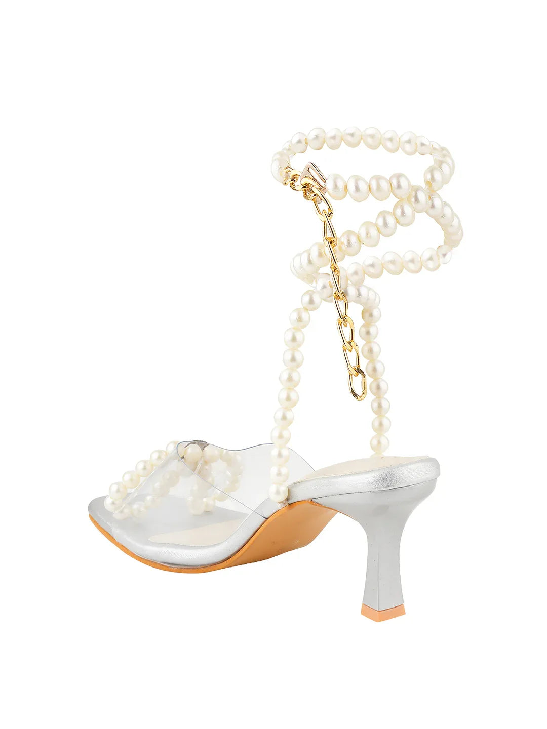 Elegant Pearl Party Heels