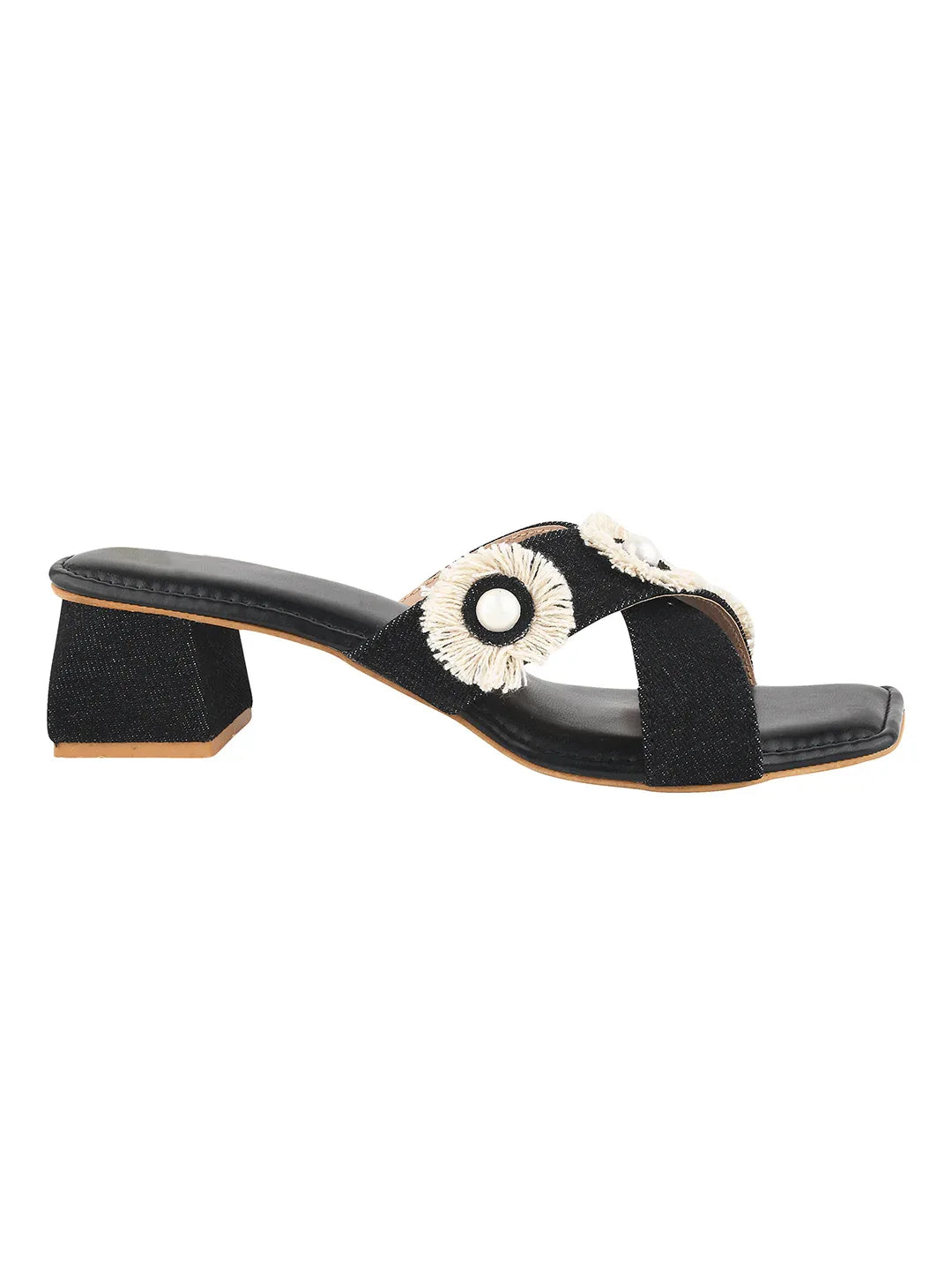 Everyday Floral Block Heels