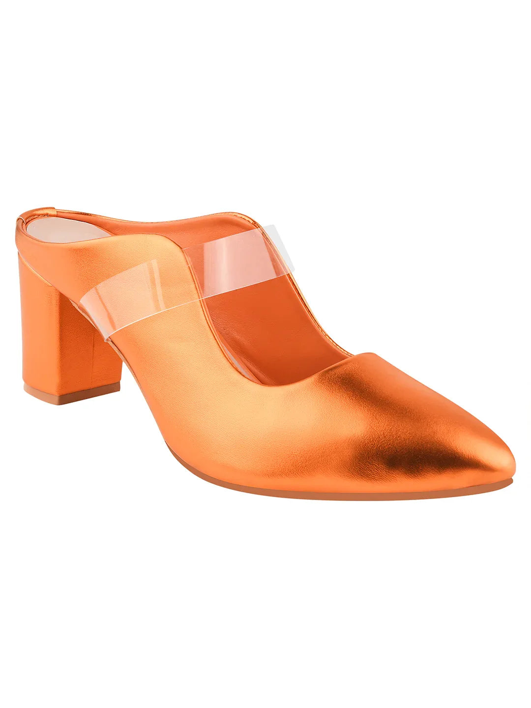 TRYME Comfortable Stylish Alluring Mules Light Weight Trendy Block Heels For Women & Girls