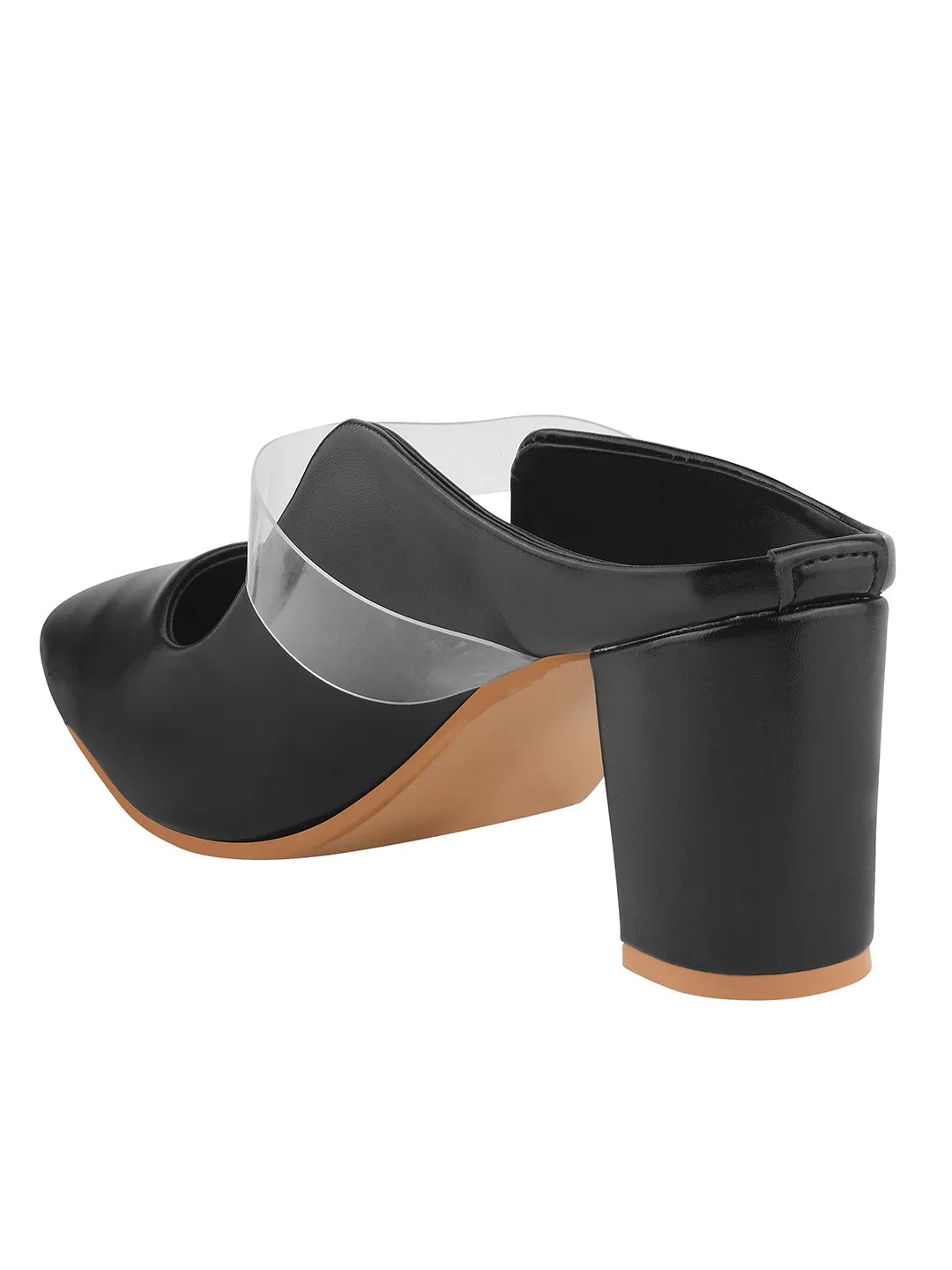 TRYME Comfortable Stylish Alluring Mules Light Weight Trendy Block Heels For Women & Girls