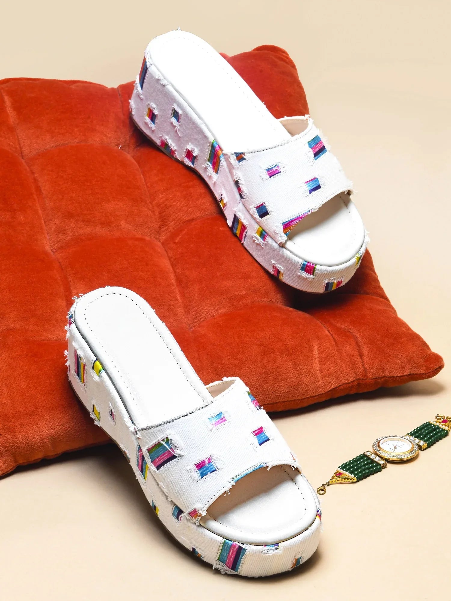 Ethnic Pattern Everyday Wedges