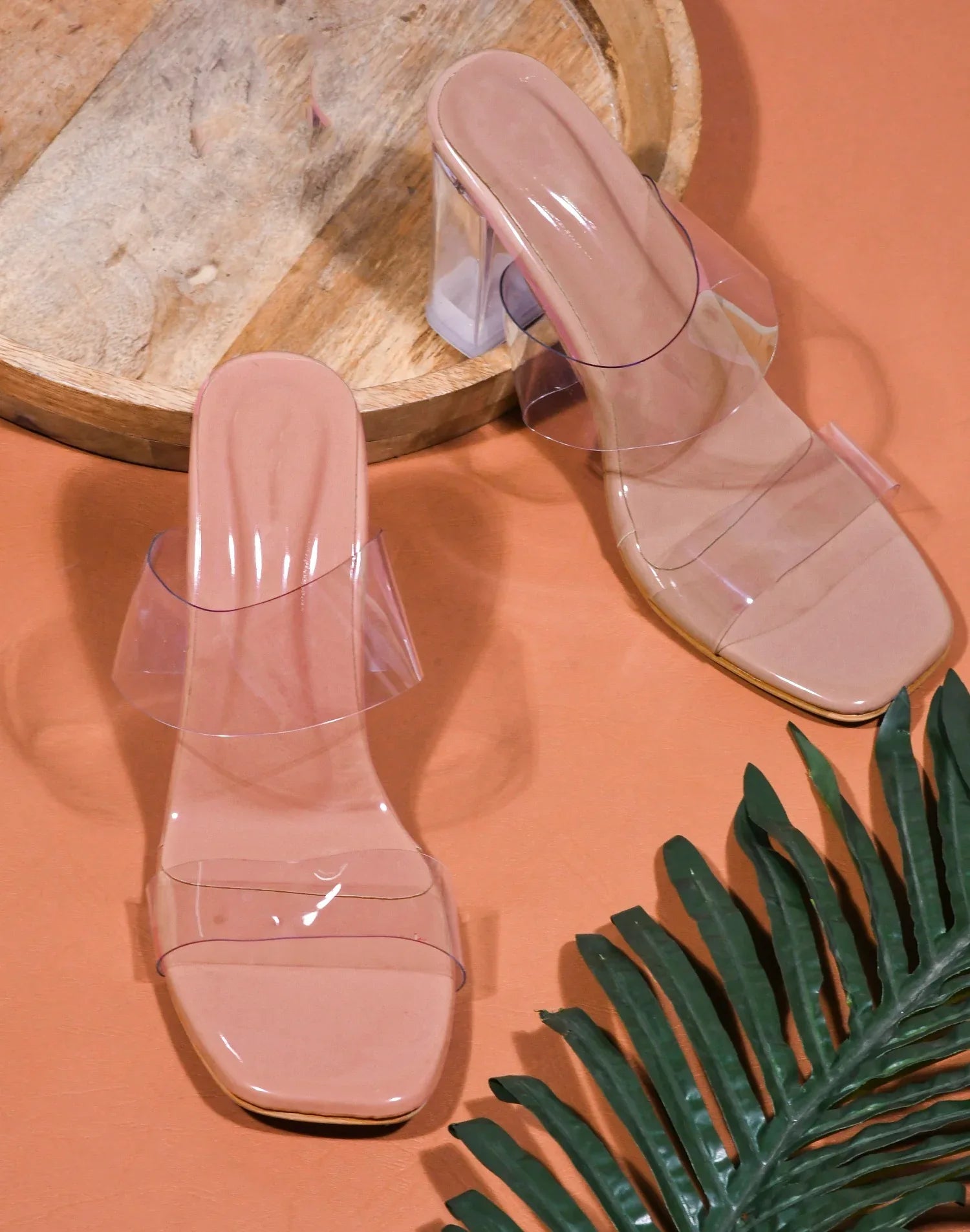 Everyday Glam Transparent Heels
