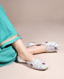 Handcrafted Zari & Stone Ethnic Wedge Juttis