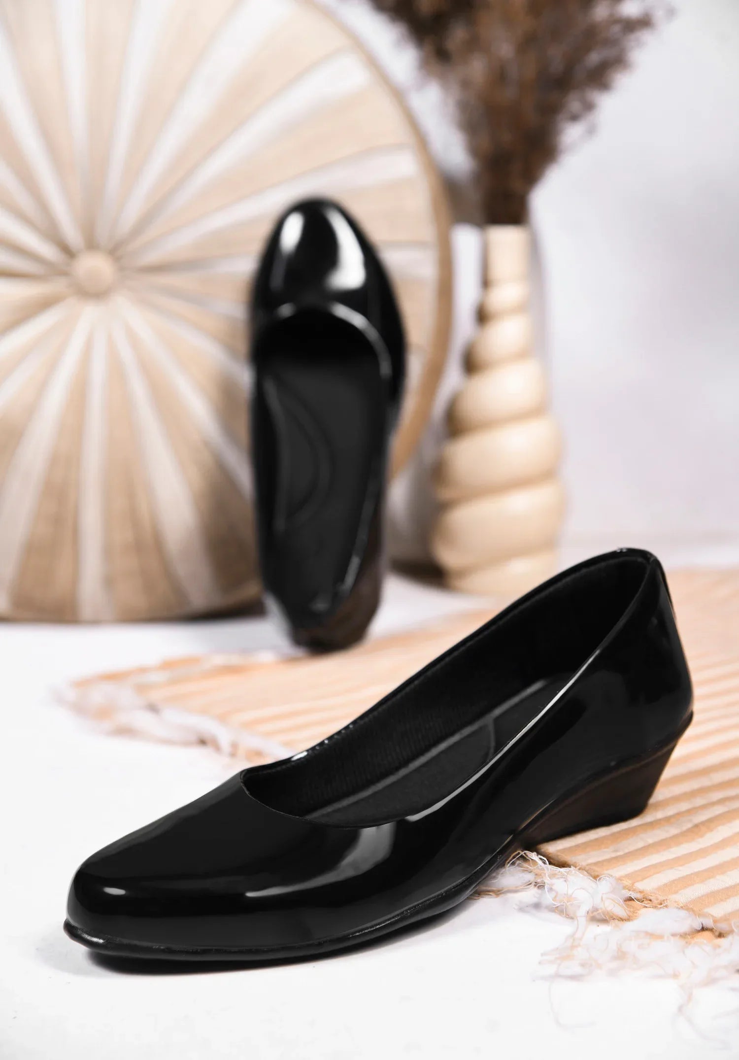 Minimal Chic Wedge Pumps for Women
