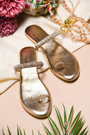 TRYME Effortless Slip-On Stylish Flats Sandal For Women & Girls