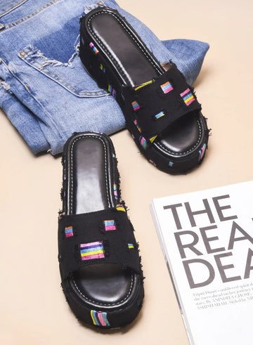 Ethnic Pattern Everyday Wedges