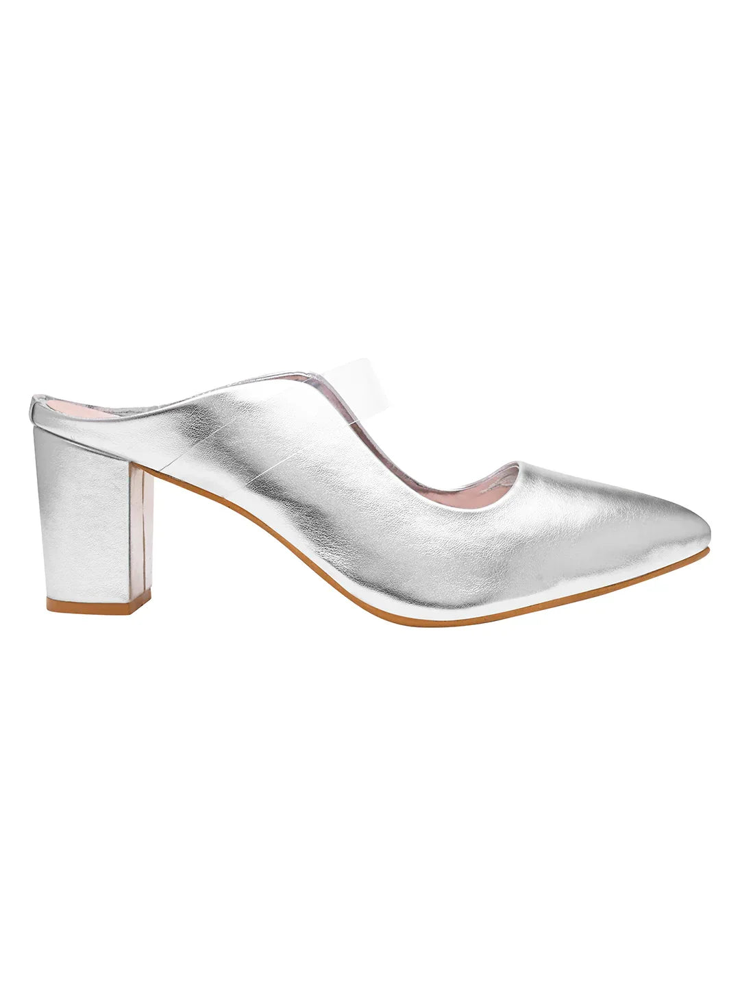 TRYME Comfortable Stylish Alluring Mules Light Weight Trendy Block Heels For Women & Girls