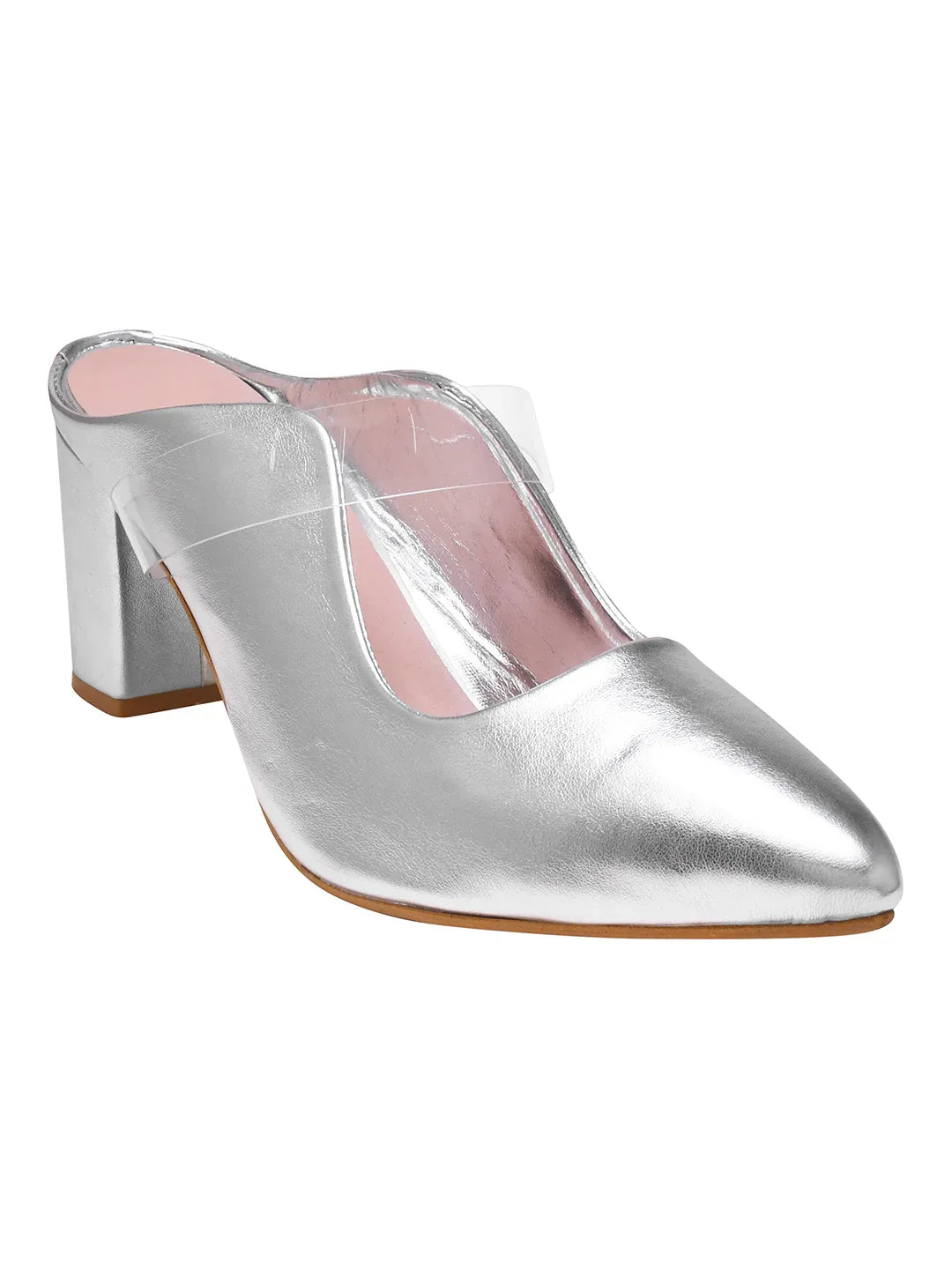 TRYME Comfortable Stylish Alluring Mules Light Weight Trendy Block Heels For Women & Girls