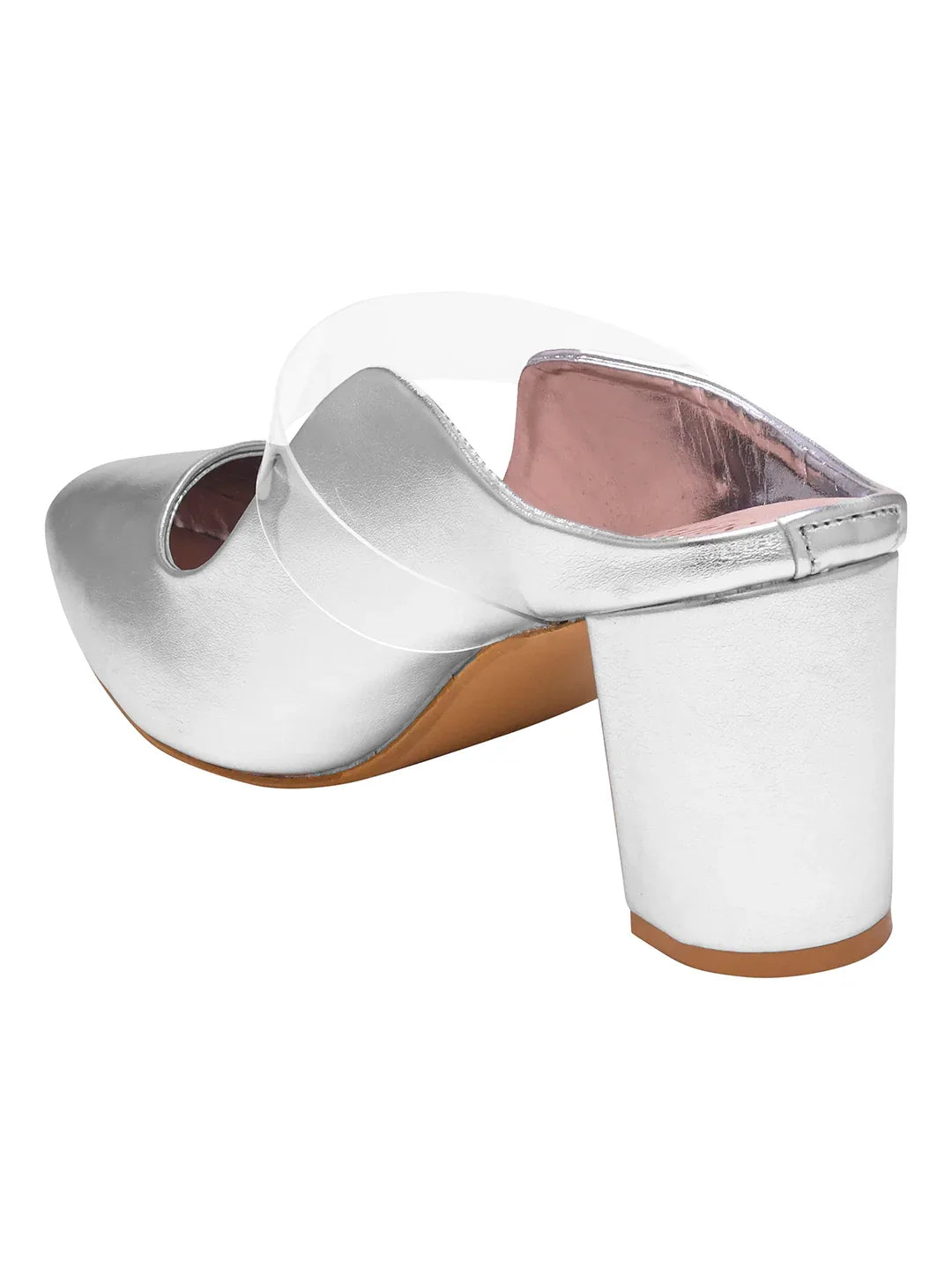 TRYME Comfortable Stylish Alluring Mules Light Weight Trendy Block Heels For Women & Girls