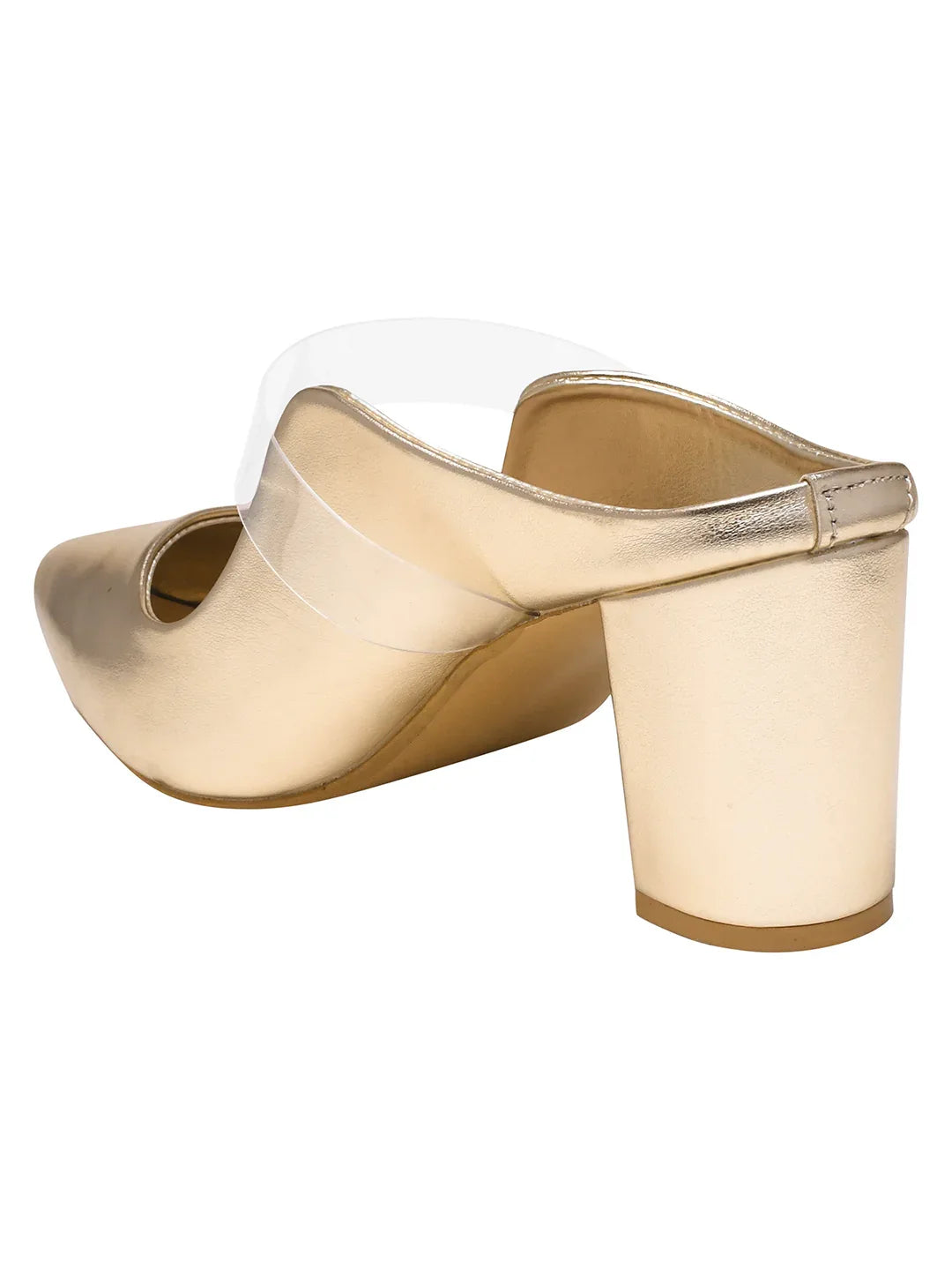 TRYME Comfortable Stylish Alluring Mules Light Weight Trendy Block Heels For Women & Girls
