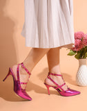 Aura Studded Stiletto Heels
