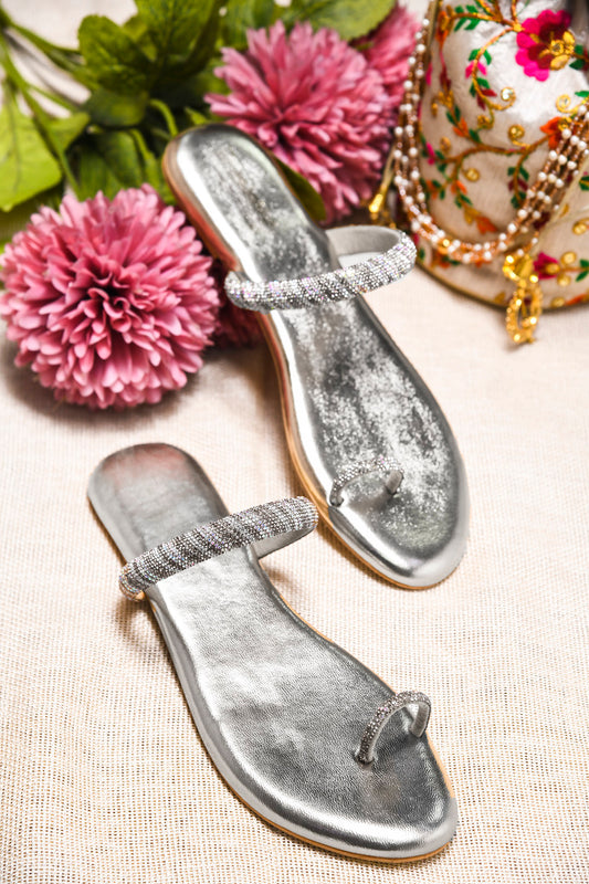 TRYME Effortless Slip-On Stylish Flats Sandal For Women & Girls