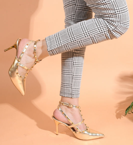 Aura Studded Stiletto Heels