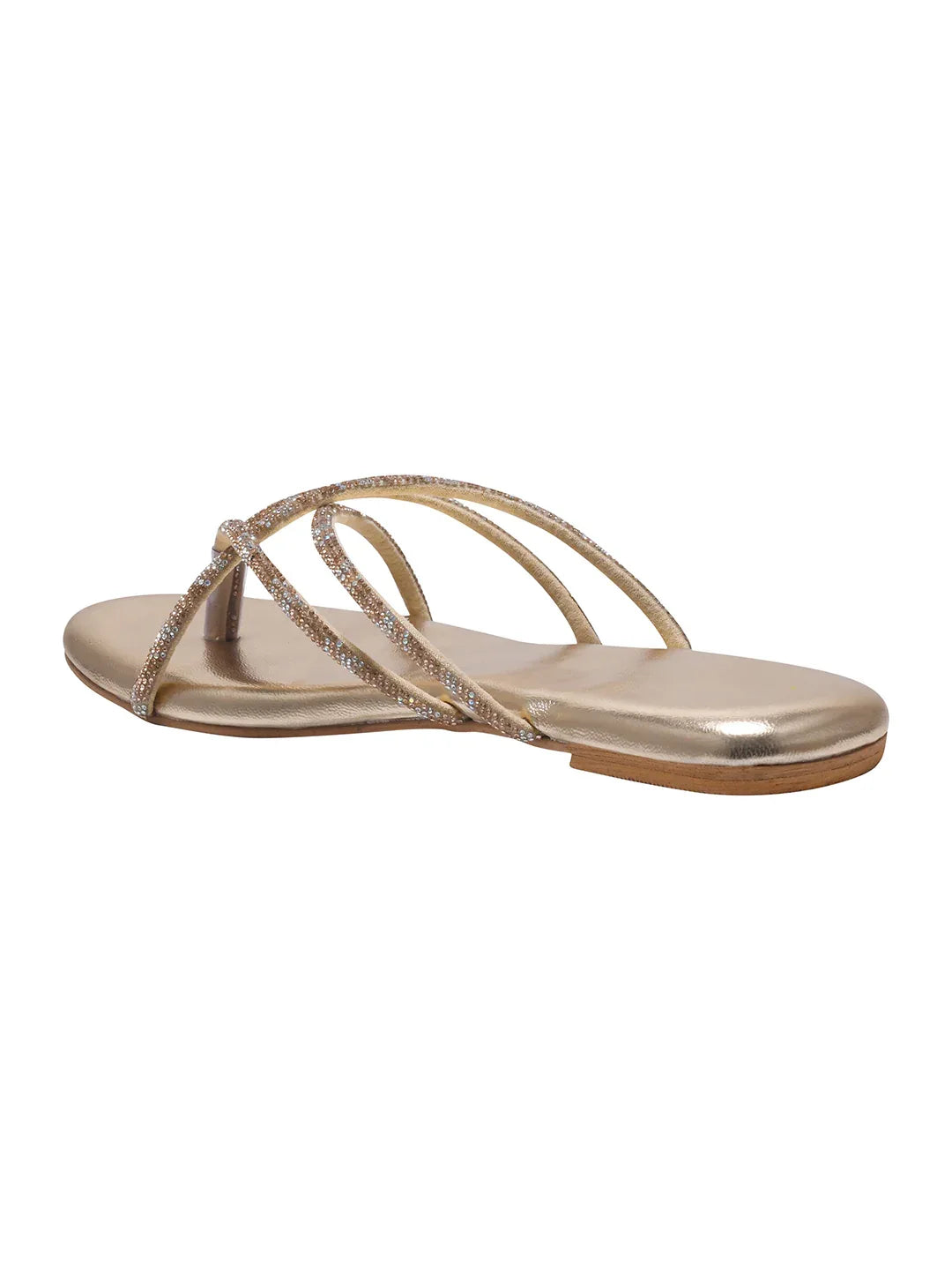 TRYME Cozy Steps Slip on Light Weight Party Flats Sandal For Women & Girls
