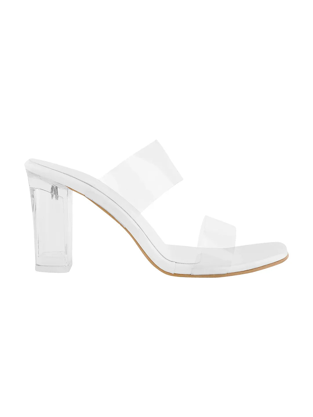 Everyday Glam Transparent Heels