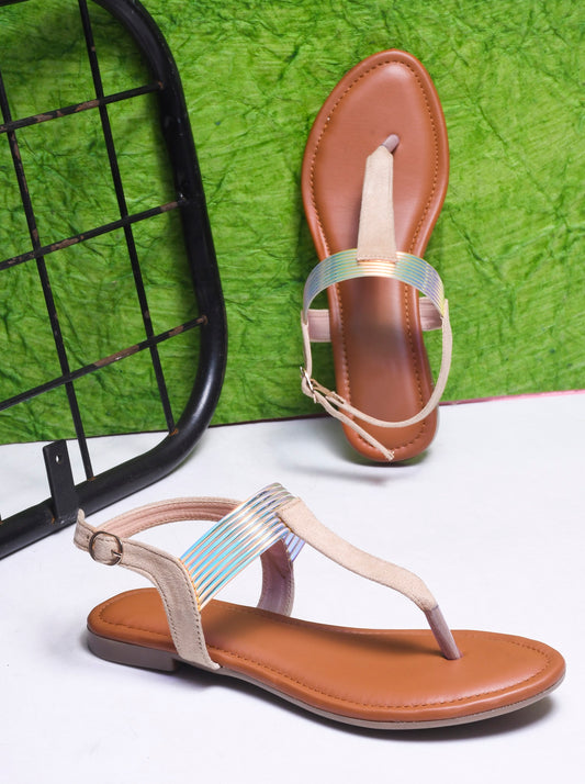 Chic Everyday Toe-Post Flats