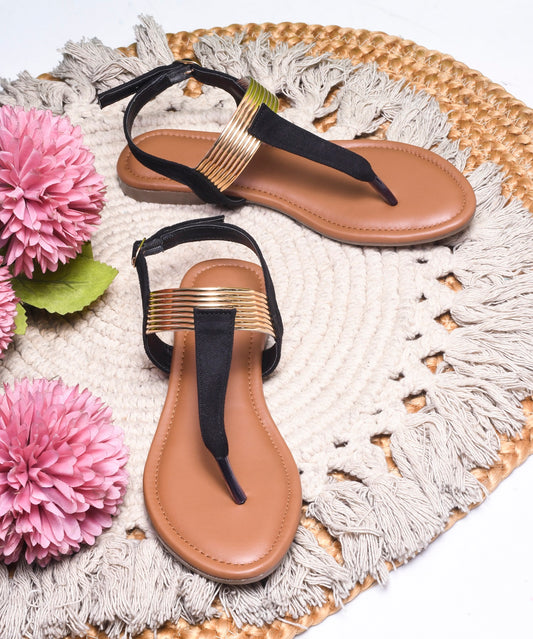 Chic Everyday Toe-Post Flats