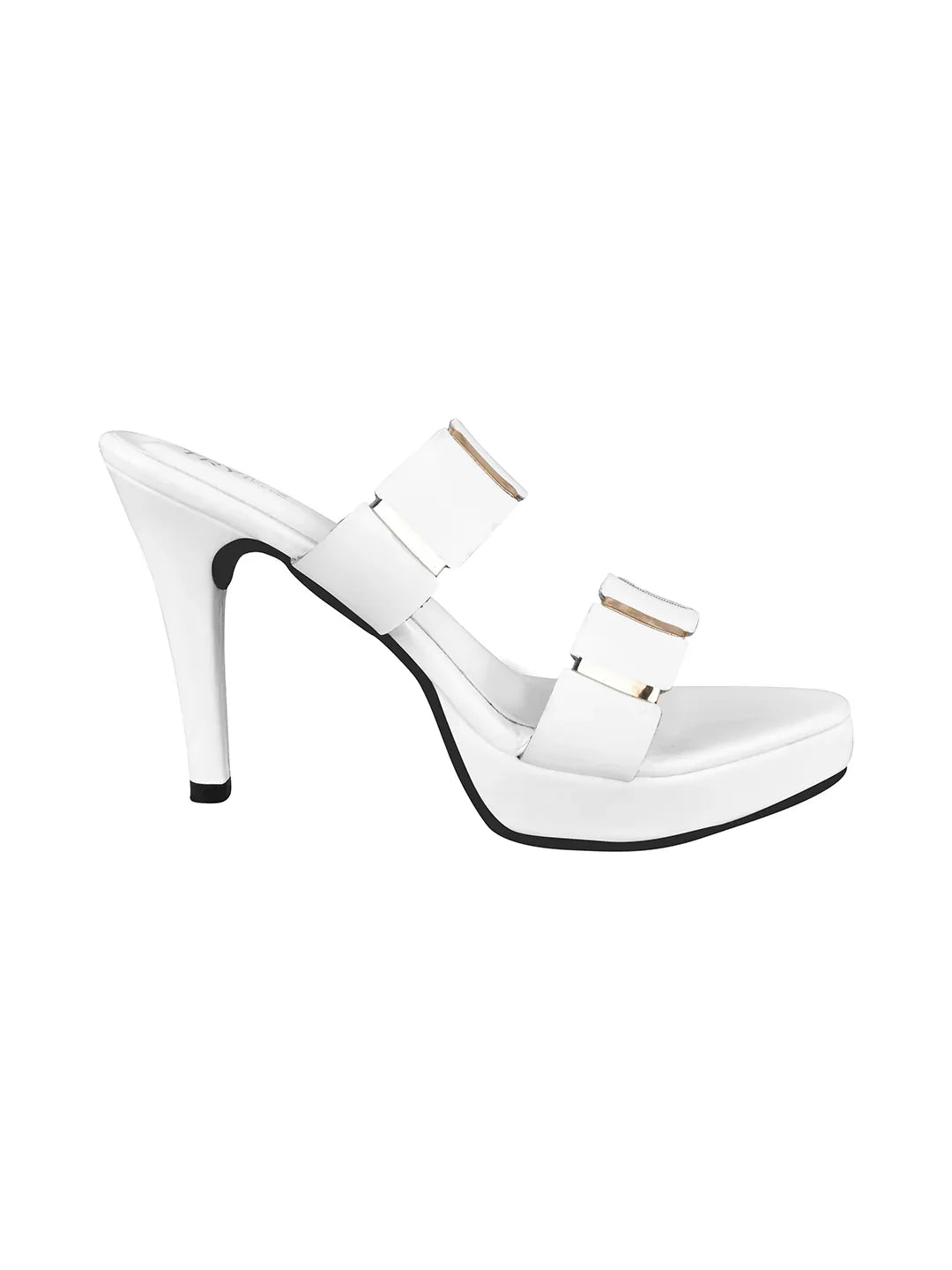 Luxe Patent Finish Heeled Sandals