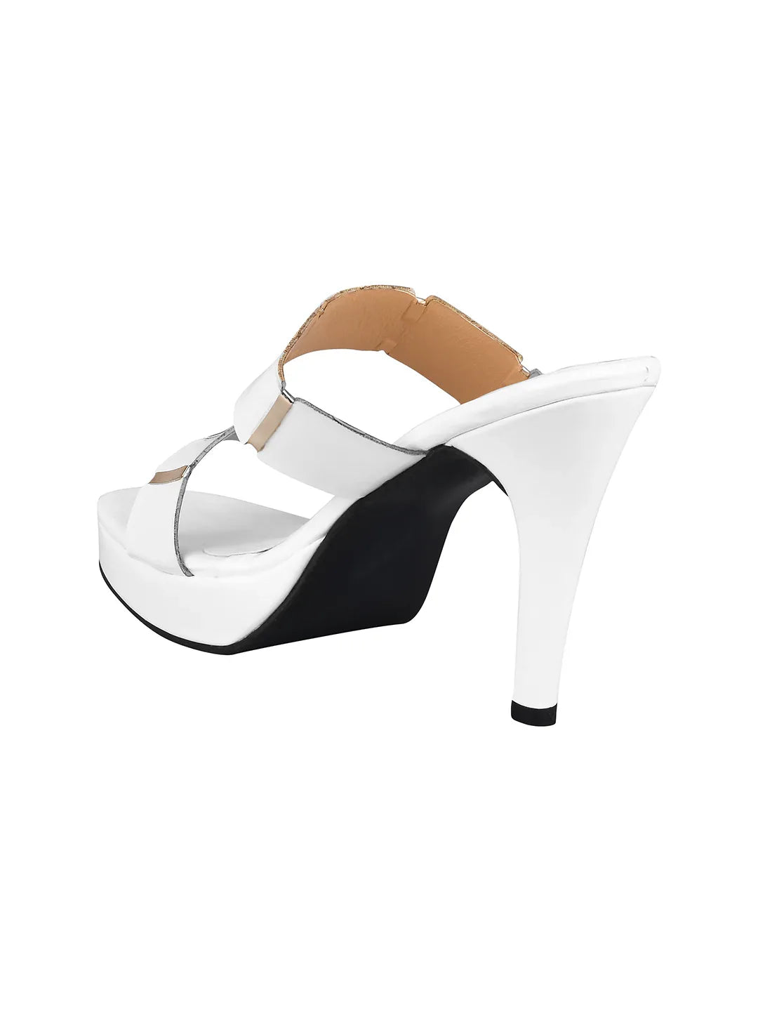 Luxe Patent Finish Heeled Sandals