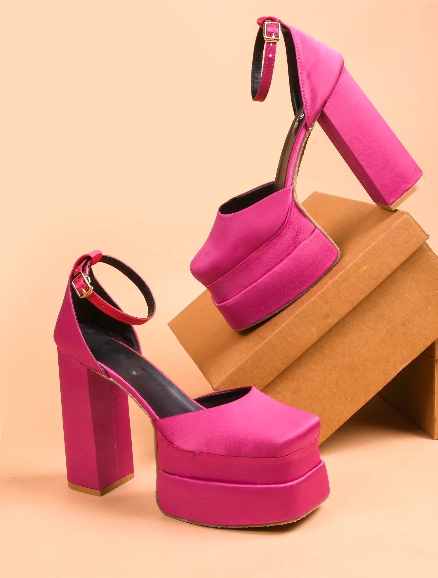Classic Charm Ankle-Strap Heels