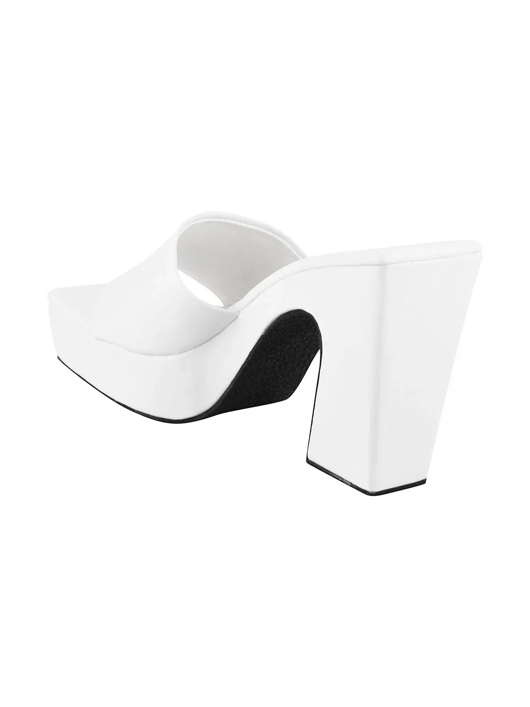 Chunky Rise Block Heel