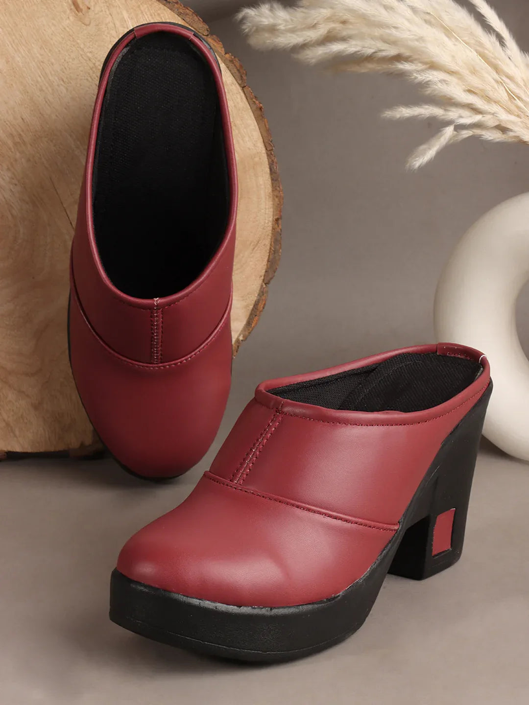 Minimal Chic Platform Heels for Women