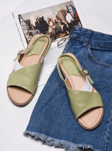 Minimal Colorblock Everyday Flats