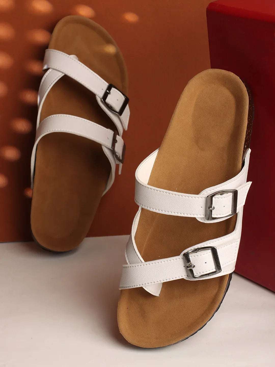 Everyday Comfort Sandals  Cross Strap with Soft Footbed