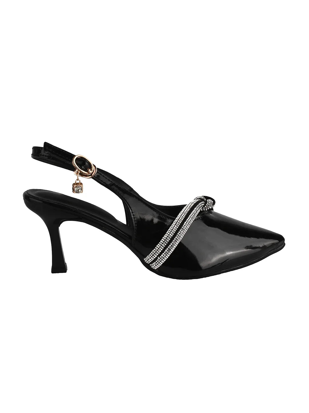 Elegant Knot Strap Heels