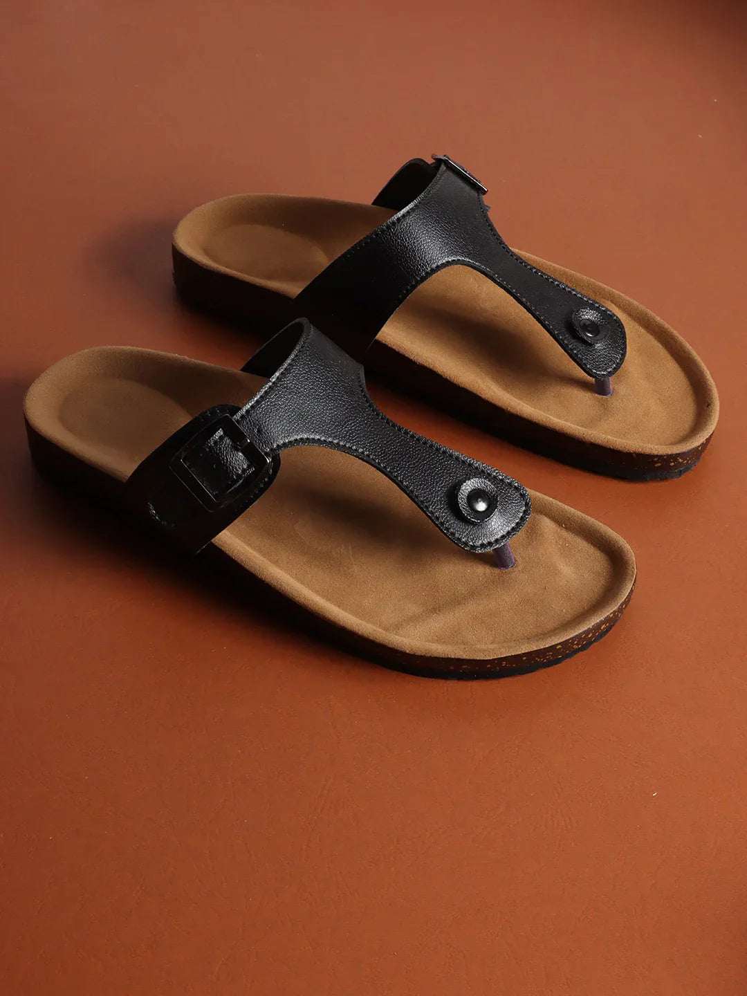 Lightweight T-Strap Sandals for Casual Outings