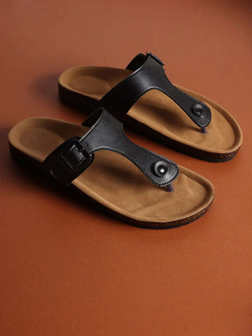 Lightweight T-Strap Sandals for Casual Outings