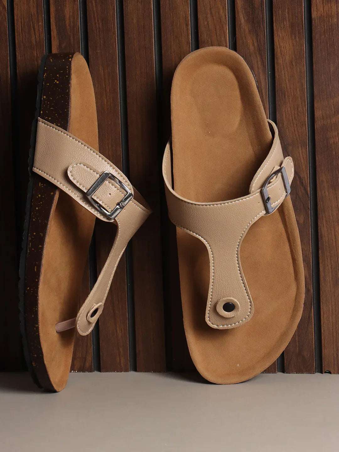 Lightweight T-Strap Sandals for Casual Outings