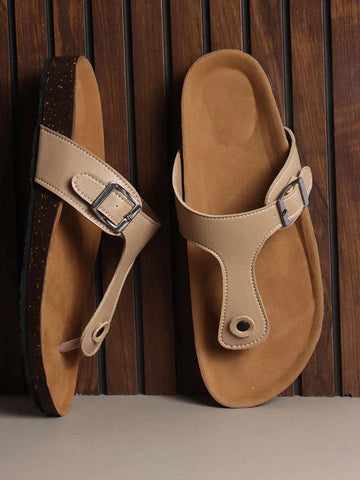 Lightweight T-Strap Sandals for Casual Outings
