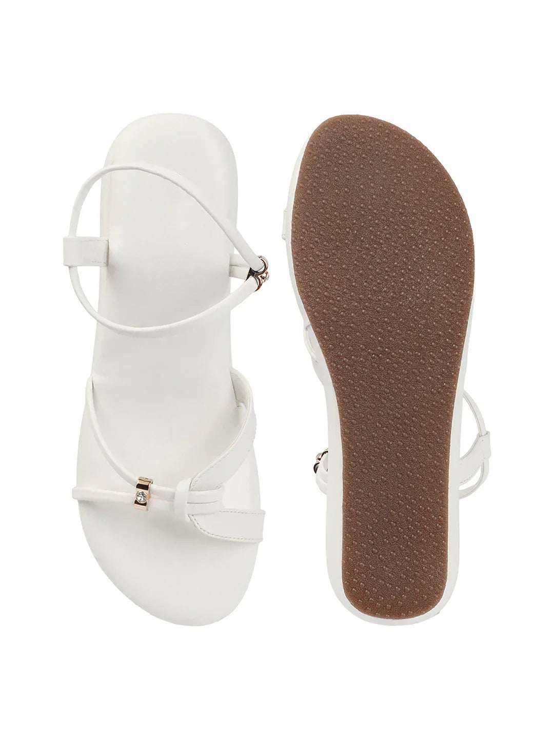 Stylish Wedges Heel Sandals with Strap Detail