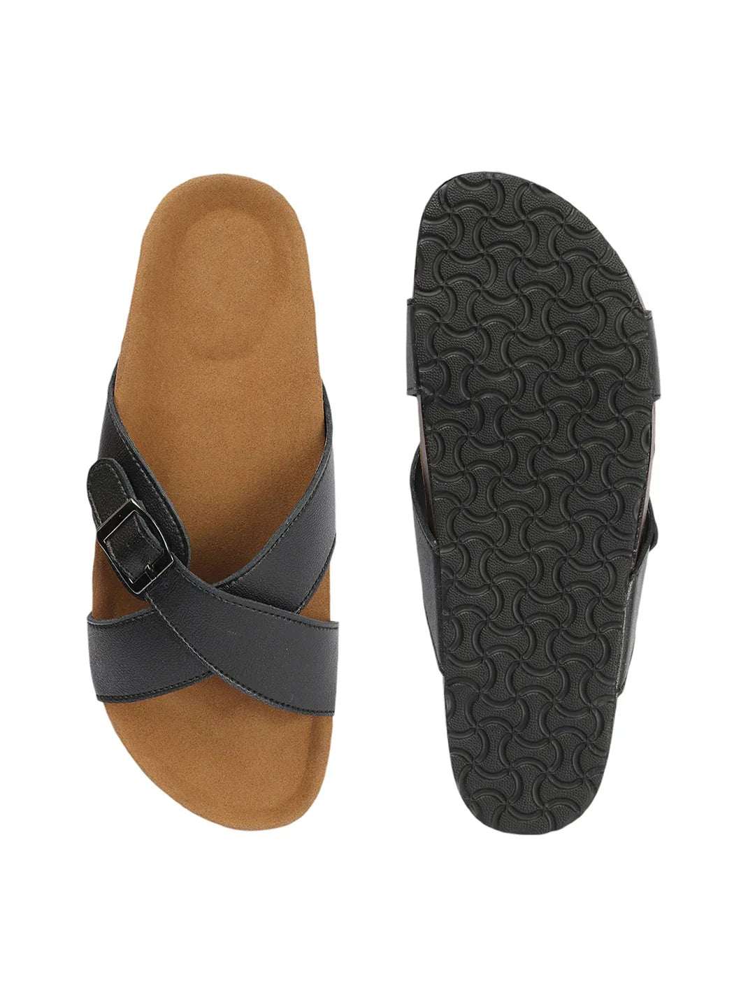 Casual Summer Sandals Cross Strap & Anti-Slip Sole