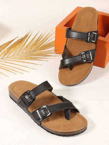 Everyday Comfort Sandals  Cross Strap with Soft Footbed