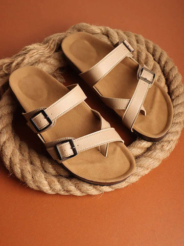 Everyday Comfort Sandals  Cross Strap with Soft Footbed