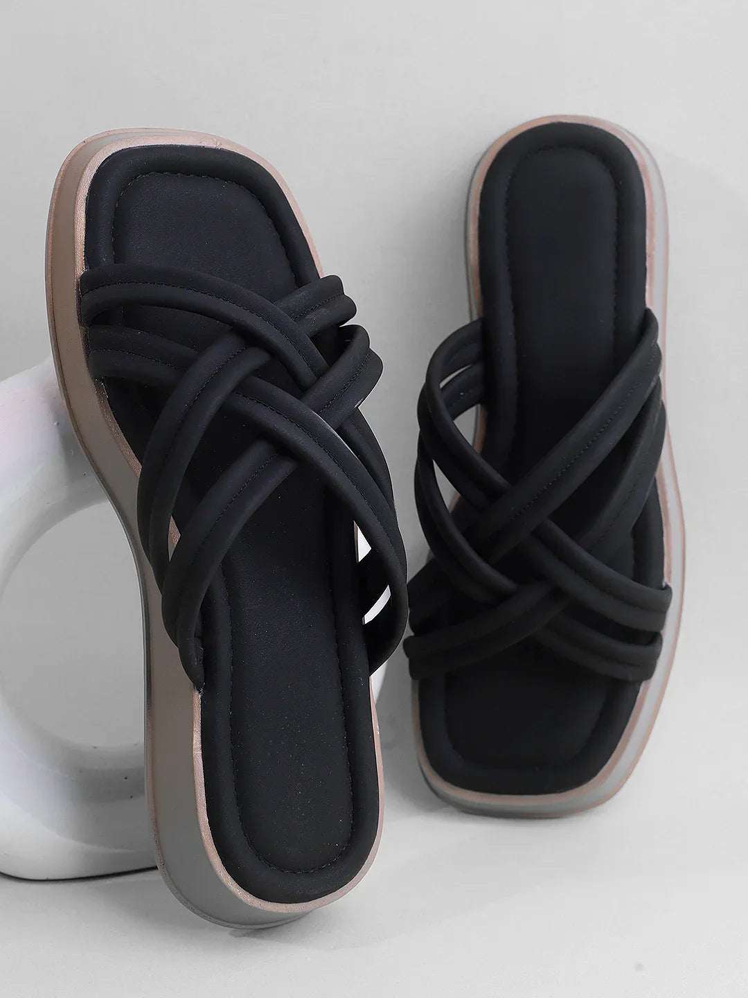Cushioned Multi-Strap Casual Sandals
