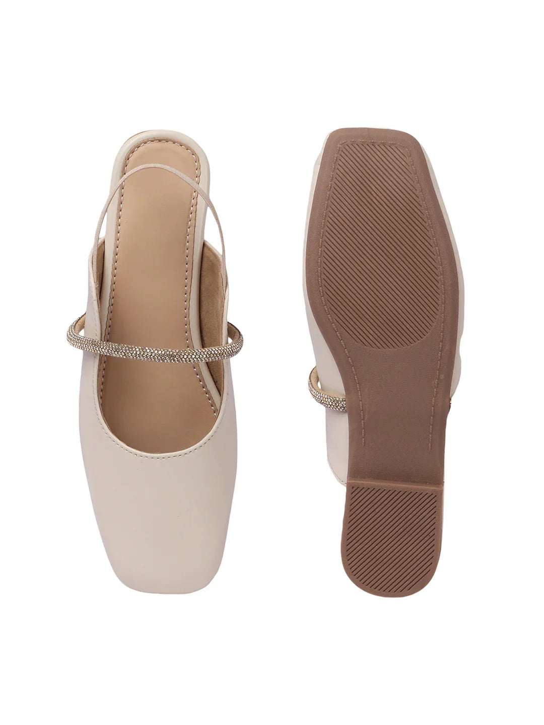 Chic Black Slip-On Slingback Mules