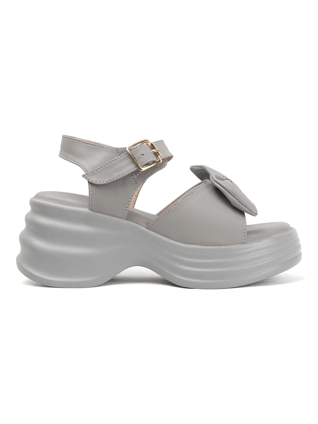 Modern Bow-Detail Casual Sandals