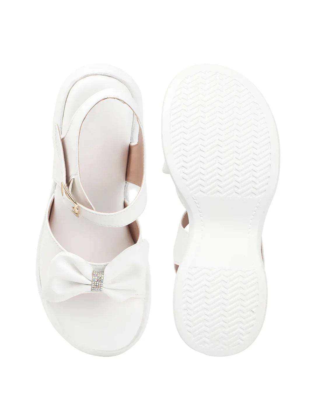 Modern Bow-Detail Casual Sandals