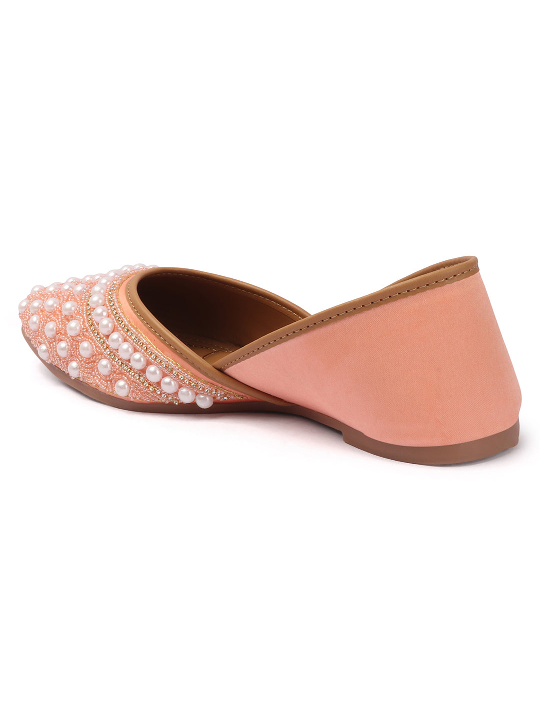 Pearl Embellished Ethnic Mojris bellies